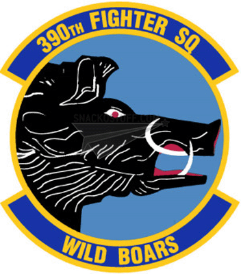 390th Fighter Squadron Decal