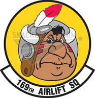 169th Airlift Squadron Decal