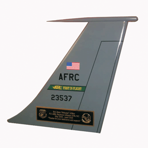 *Customized KC-135 Tail Flash Plaque