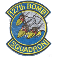 127th Bomb Squadron Patch