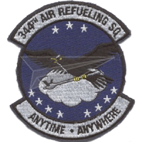 344th Refueling Squadron Patch