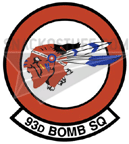 93rd Bomb Squadron Patch
