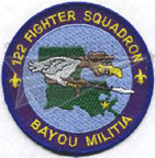 122nd Fighter Squadron Patch