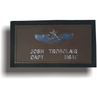*A-3 Leather Jacket Name Tag
