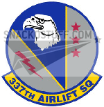 377th Airlift Squadron Decal