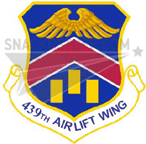 439th Airlift Wing Patch