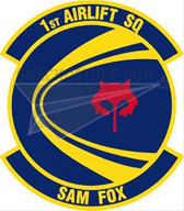 1st Airlift Squadron Decal