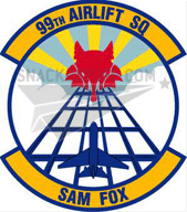 99th Airlift Squadron Decal