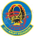 201st Airlift Squadron Decal