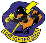 104th Fighter Squadron Decal