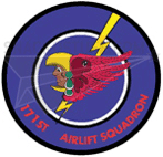 171st Airlift Squadron Decal