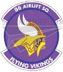 96th Airlift Squadron Patch