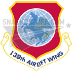 139th Airlift Wing Patch