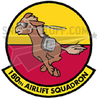 180th Airlift Squadron Decal