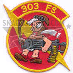 303rd Fighter Squadron Decal