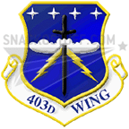 403rd Wing Decal