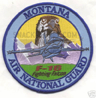 186th Fighter Squadron Patch