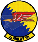 2nd Airlift Squadron Patch