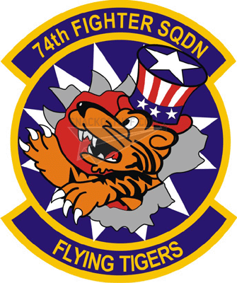 74th Fighter Squadron Patch