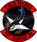 75th Fighter Squadron Patch