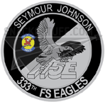 334th Fighter Squadron Morale Patch  Decal