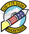 336th Fighter Squadron Decal