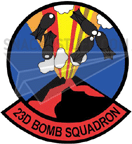 23rd Bomb Squadron Patch