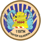 119th Fighter Squadron Patch