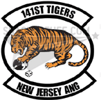 141st Refueling Squadron Patch