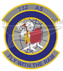 732nd Airlift Squadron Patch