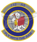 732nd Airlift Squadron Decal