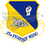 27th Fighter Wing Decal