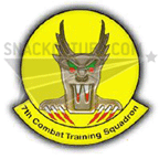 7th Cmbt Training Sqdn Patch