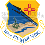 150th Fighter Wing Patch