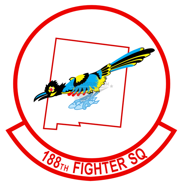 188th Fighter Squadron Decal