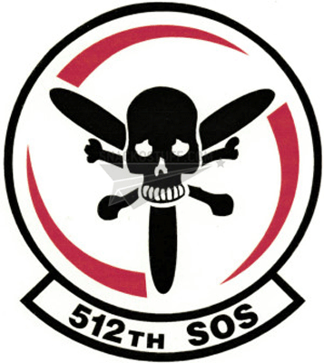 512th Special Ops Sqdn Patch