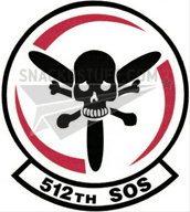 512th Special Ops Sqdn Decal
