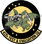 422nd Test Squadron Decal