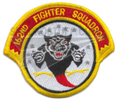 162nd Fighter Squadron Decal