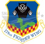 178th Fighter Wing Patch