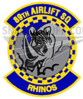 89th Airlift Squadron Patch