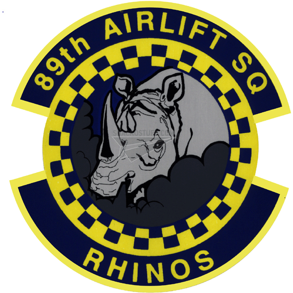 89th Airlift Squadron Decal