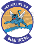 757th Airlift Squadron Decal