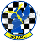 963rd AACS Decal