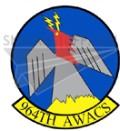 964th AACS Patch