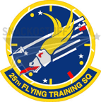 25th Flying Training Sqdn Decal