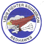 123rd Fighter Squadron Patch