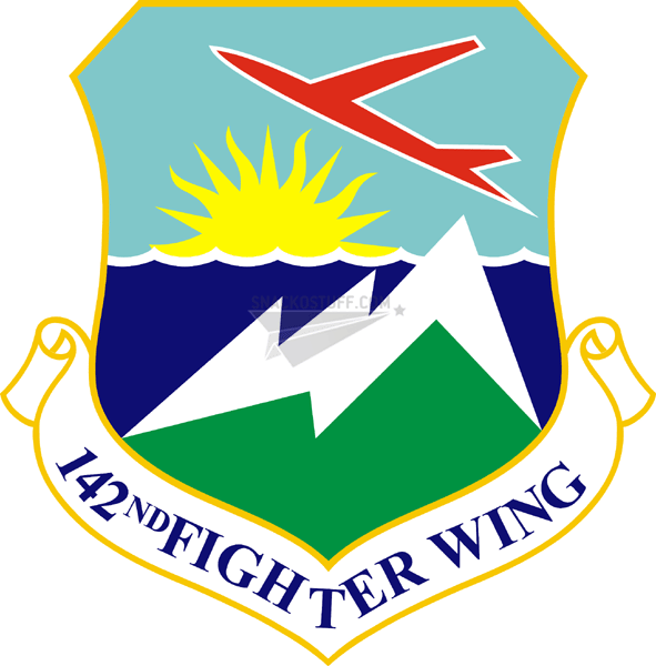 142nd Fighter Wing Decal