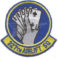 327th Airlift Squadron Patch