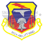 913th Airlift Wing Patch